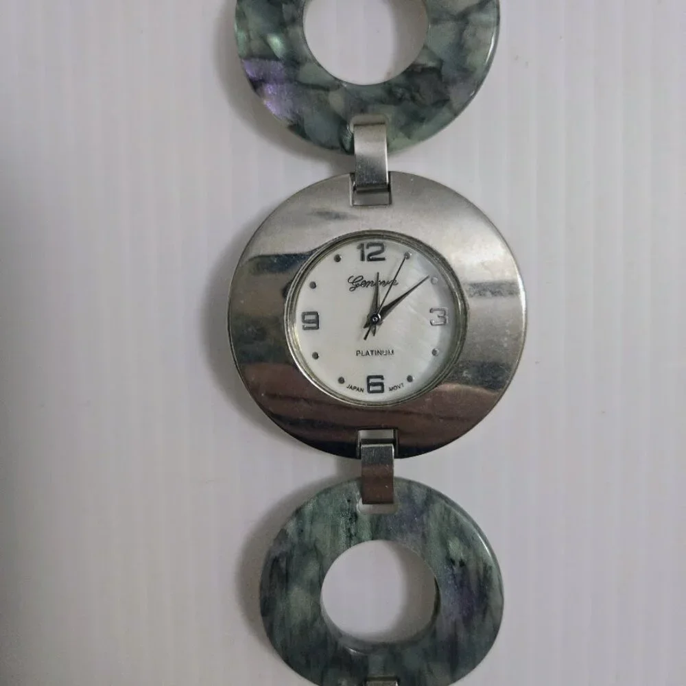 Vintage‎ Geneva No. 7463 Platinum watch bracelet